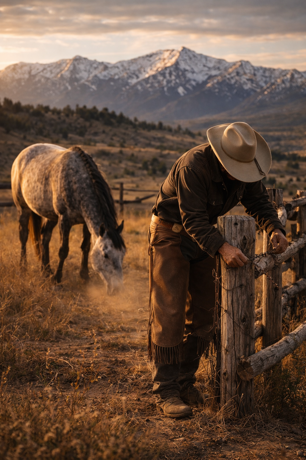 Cowboy Ranch Work Wall Art Printable – Western Soul Collection
