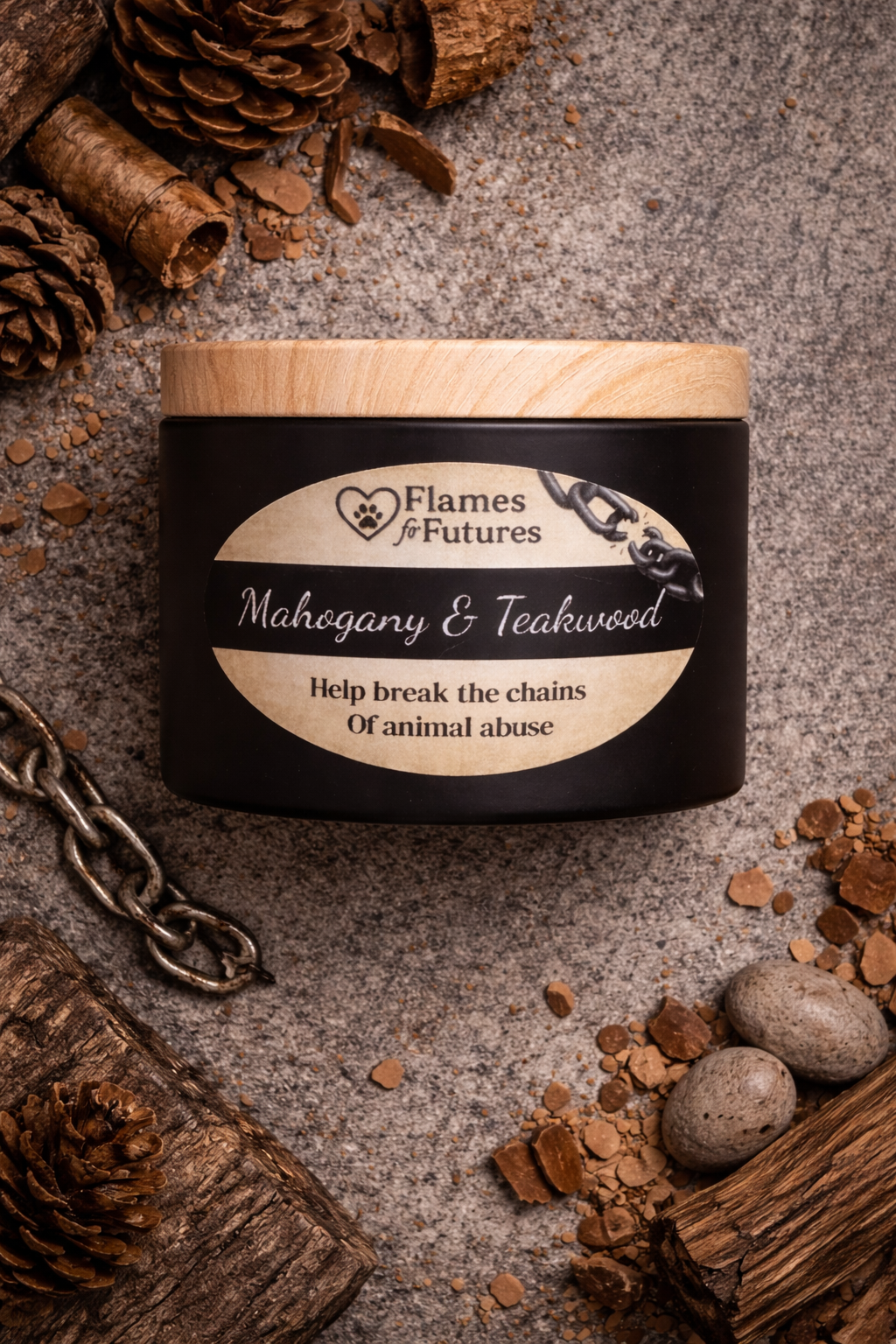 Mahogany & Teakwood - Flames for Futures