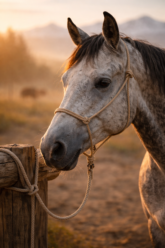 Western Horse Wall Art Printable (Rustic Ranch Decor)