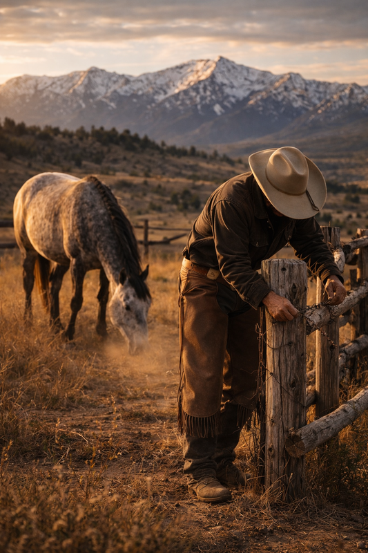 Cowboy Ranch Work Wall Art Printable – Western Soul Collection