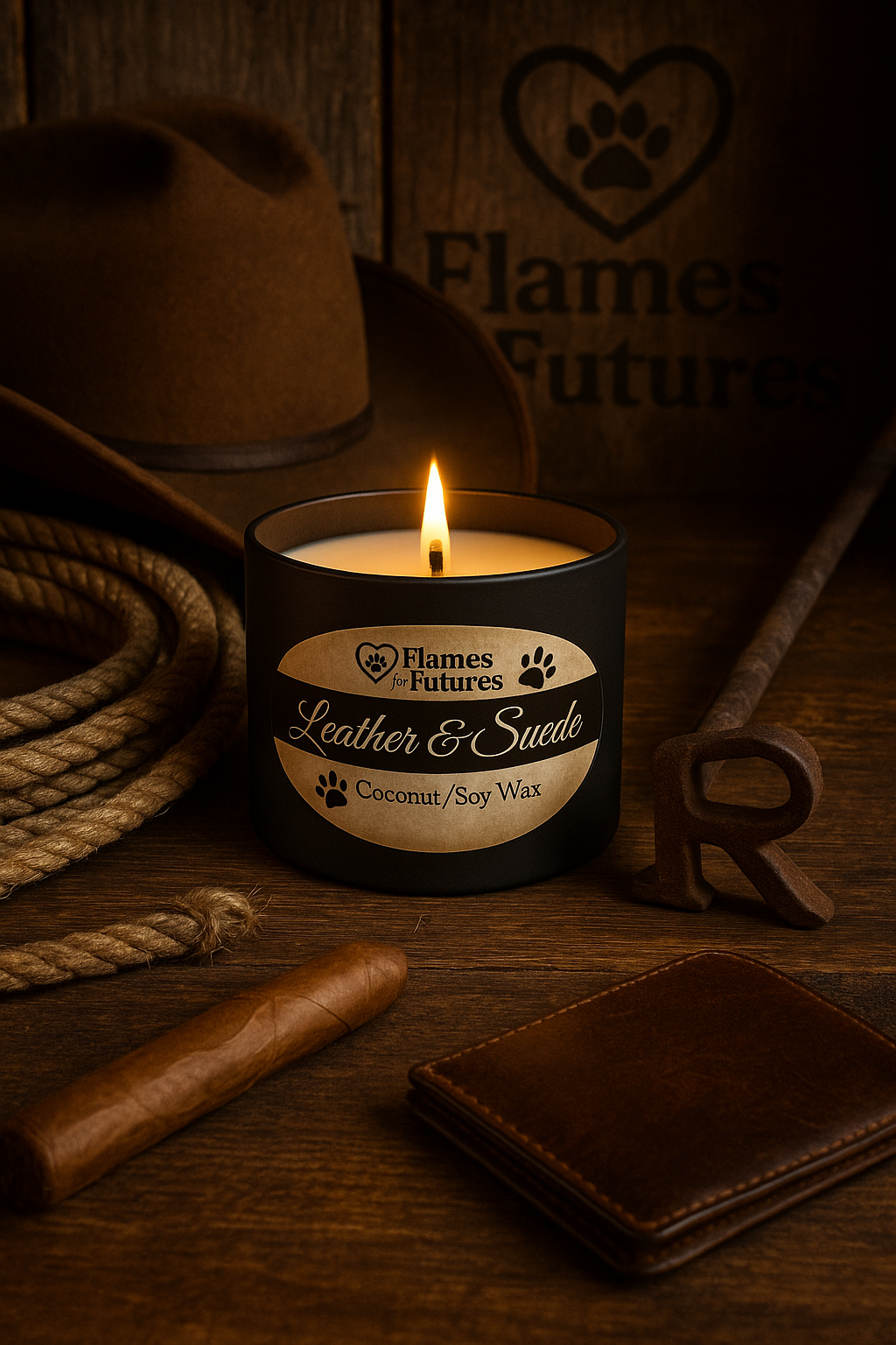 Leather & Suede - Flames for Futures