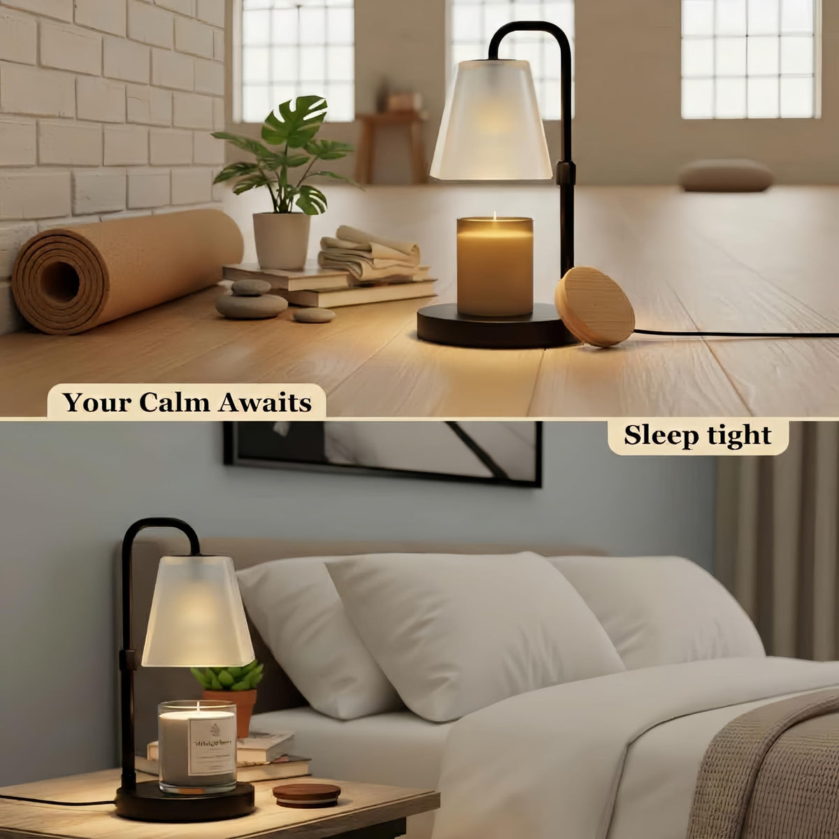 JIMEI Candle Warmer Lamp with Timer