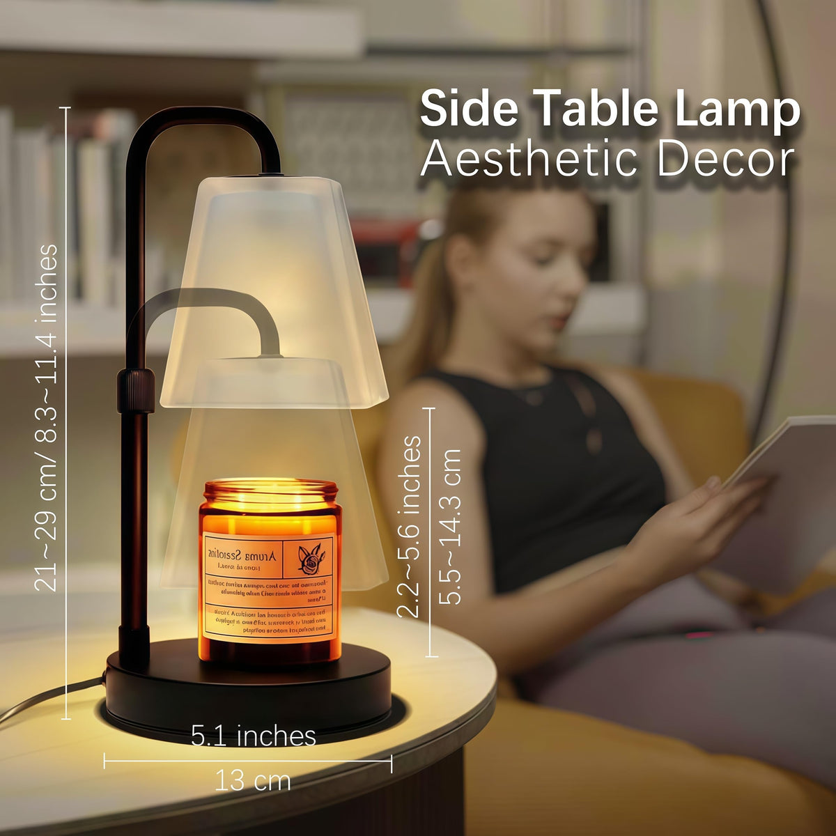 JIMEI Candle Warmer Lamp with Timer
