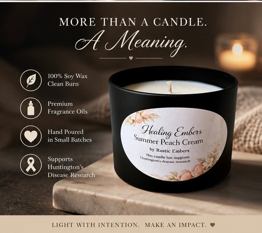 Summer Peach Cream Candle