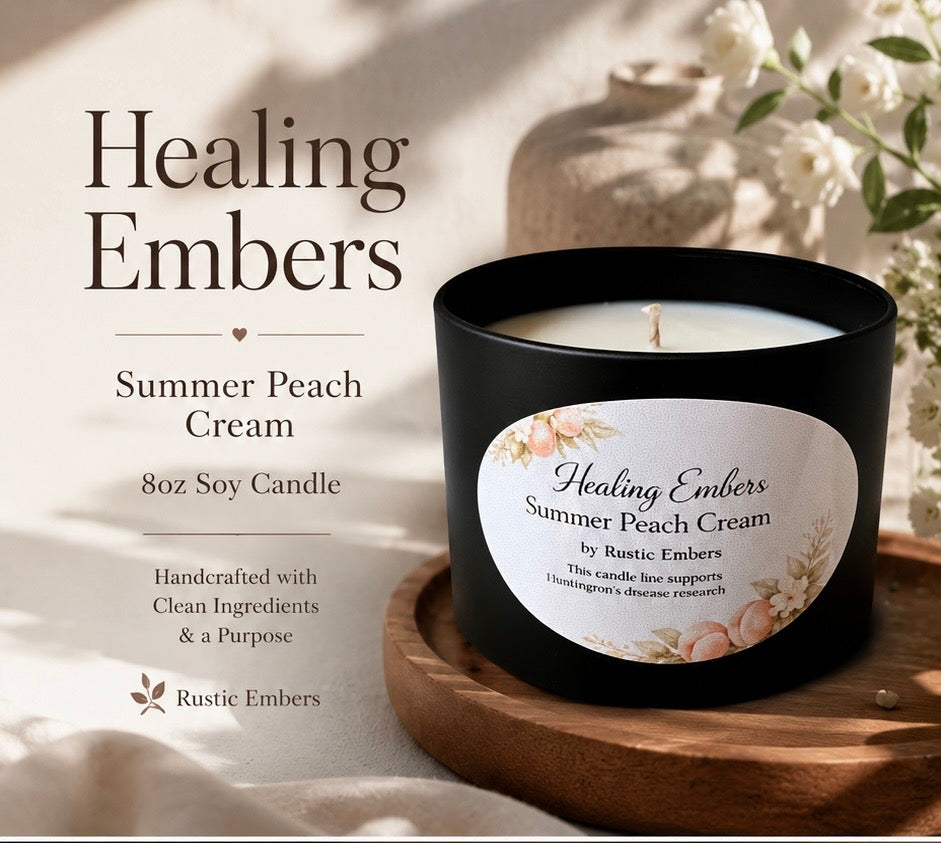 Summer Peach Cream Candle
