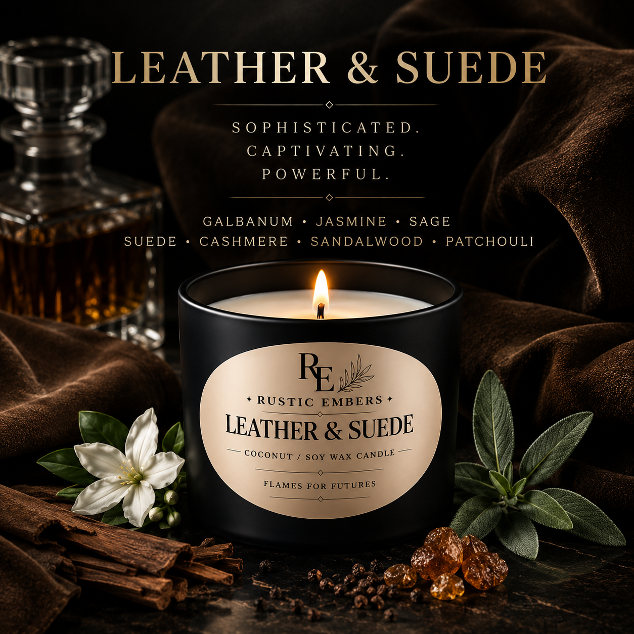 Leather & Suede - Flames for Futures
