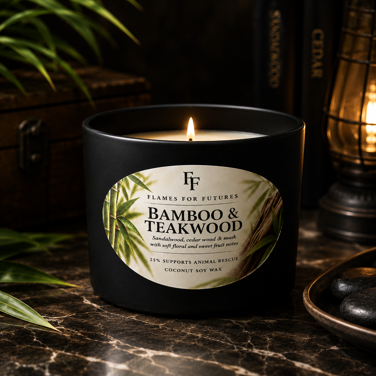 Bamboo & Teak - Flames for Futures