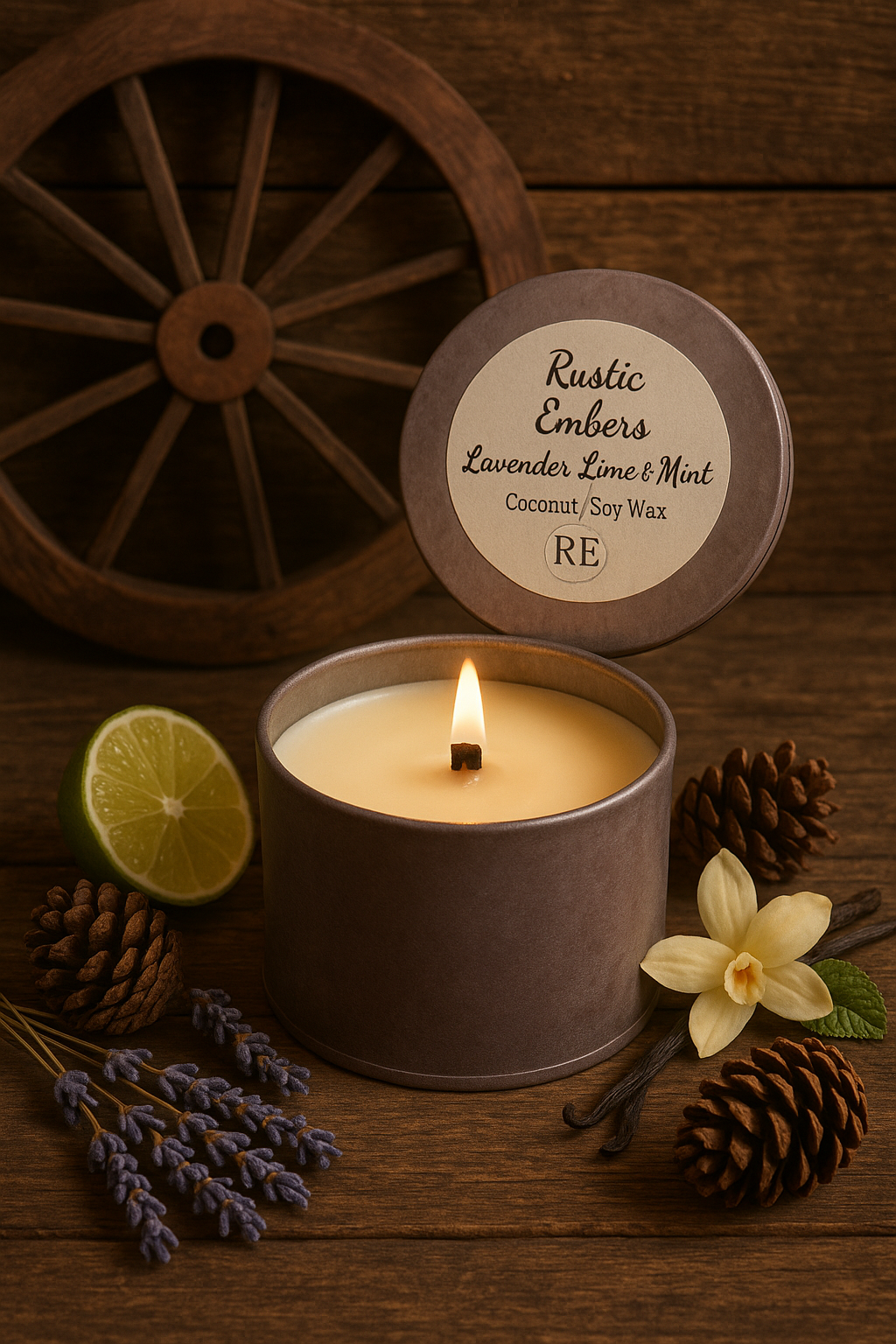 Lavender,Lime & Mint