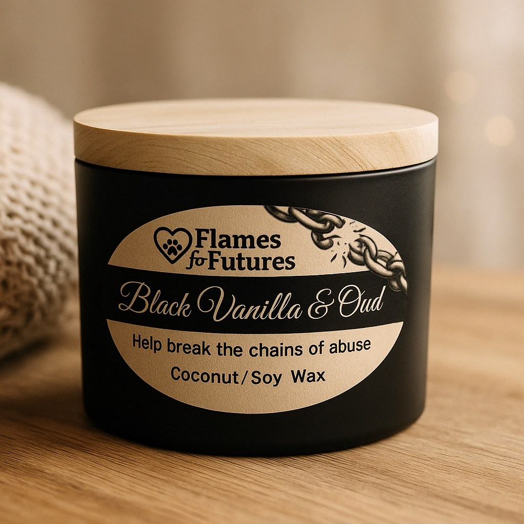 Black Vanilla & Oud Flames for Futures