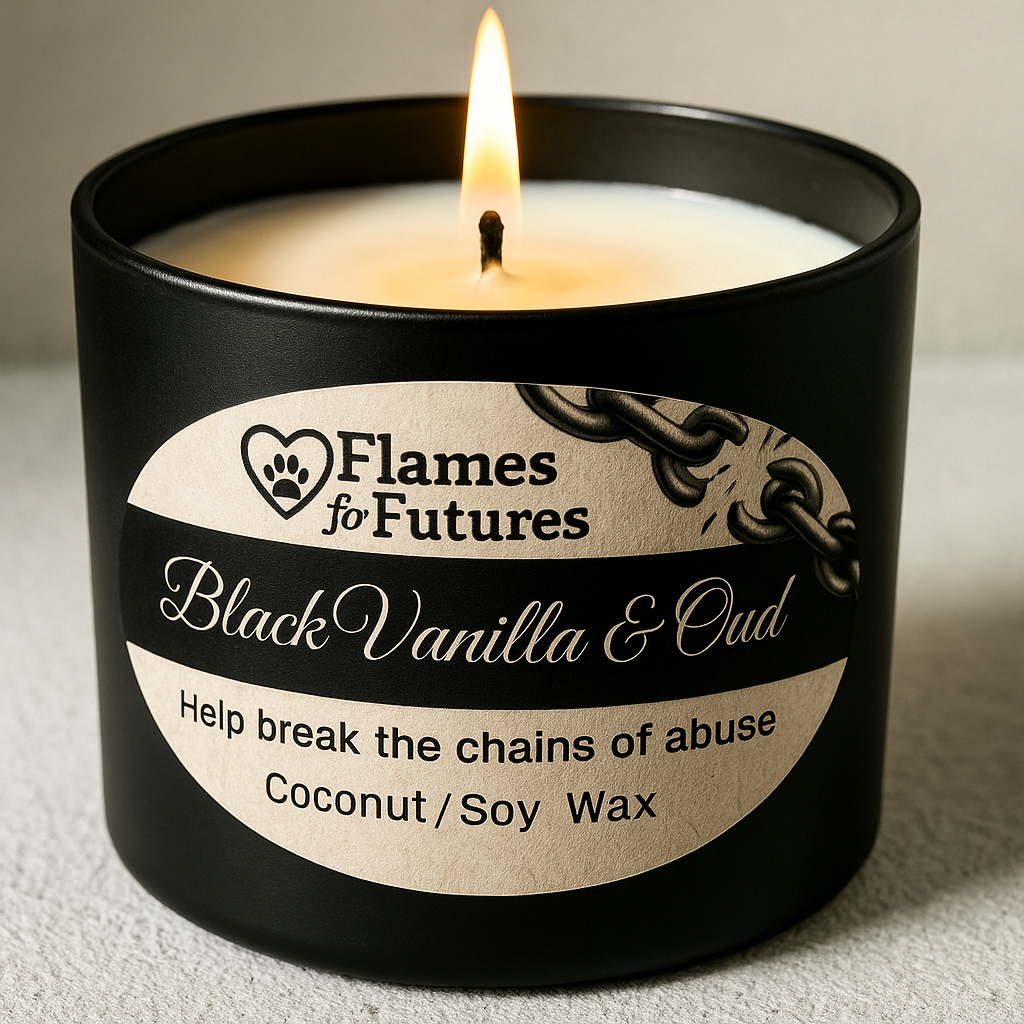 Black Vanilla & Oud Flames for Futures