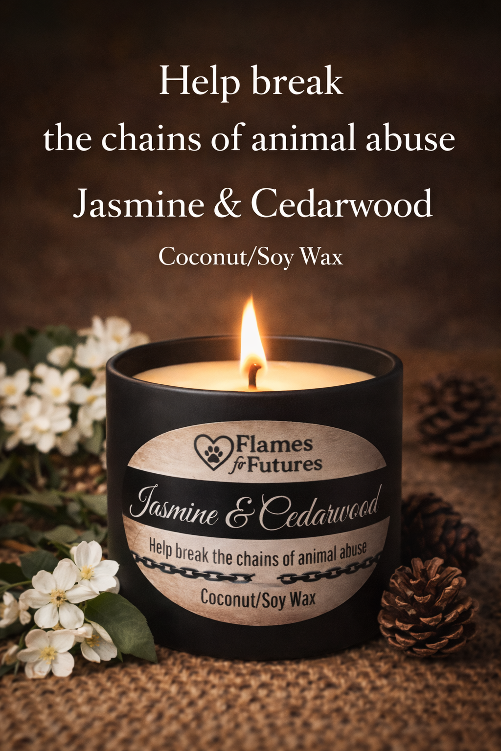 Jasmine & Cedarwood - Flames for Futures