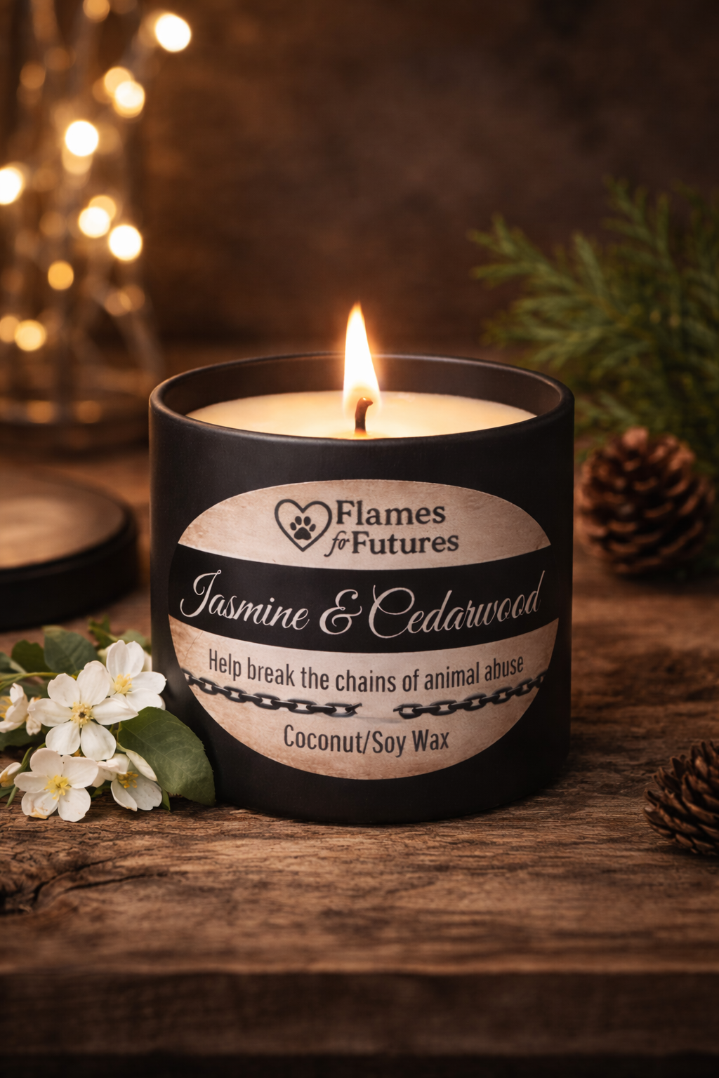 Jasmine & Cedarwood - Flames for Futures